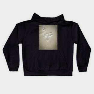 Footprints in the Sand Kids Hoodie